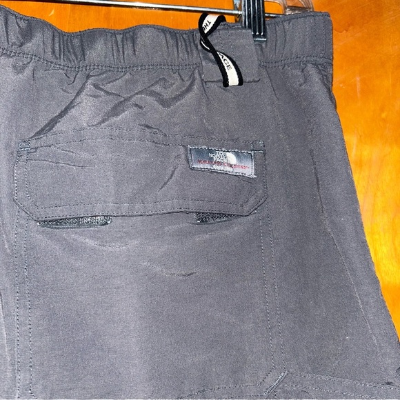 Men north face convertible zip off gray nylon  hiking belted cargo pants size XL - Picture 3 of 6